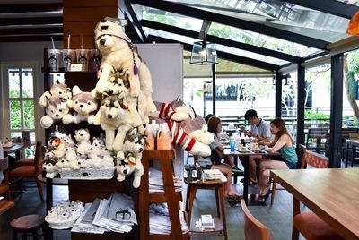 В Бангкоке открылось кафе с хаски