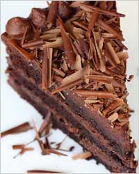 5 способов украшения тортов шоколадом 