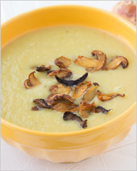 Картофельный крем-суп с шампиньонами