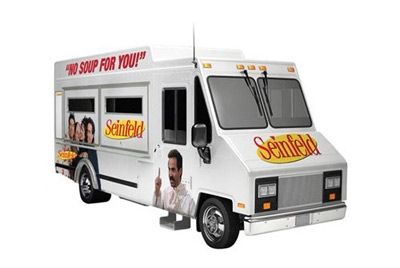 Тематический грузовик из шоу Seinfeld