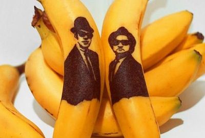 Татуировки на бананах