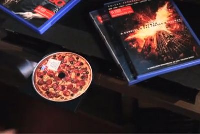 DVD с ароматом пиццы