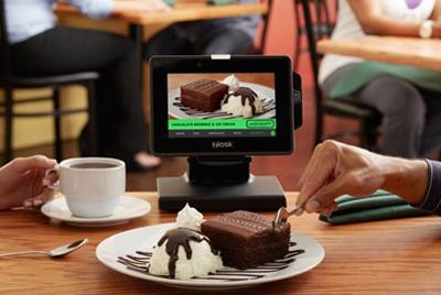 Сенсорные экраны поощряют посетителей ресторана платить больше