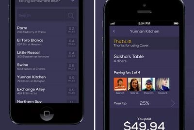 Новое приложение для смартфона автоматически платит за счет в ресторане