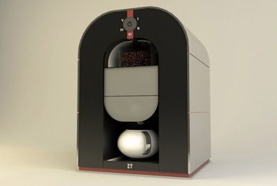 Кофемашина, которая жарит кофейные зерна