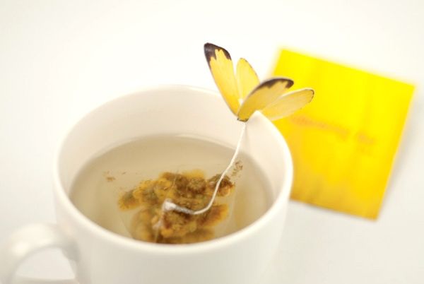 Чаепитие с бабочками