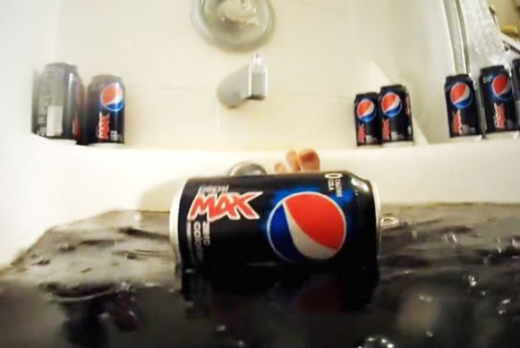 Ванна с Pepsi