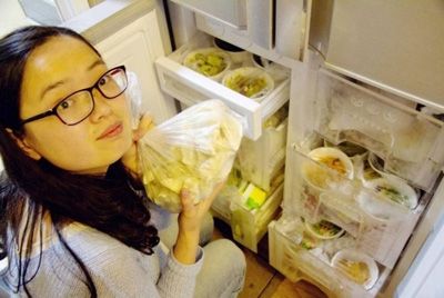 Китаец приготовил для жены годовой запас еды