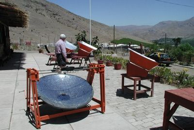 В чилийском ресторане готовят блюда при помощи солнечной энергии