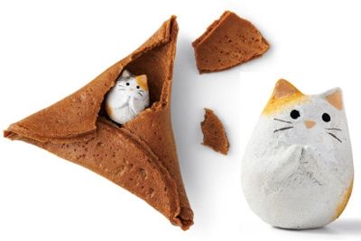 В Японии выпустили печенье с котиками