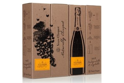 Дом шампанских вин представил упаковку с использованием виноградной кожицы