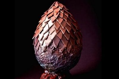 Драконье яйцо из шоколада