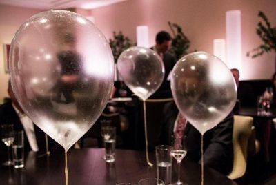 Ресторан готовит съедобные воздушные шары