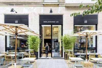 Moleskine открывает кафе в Милане