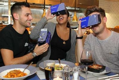 Итальянский ресторан предлагает путешествие в виртуальную реальность