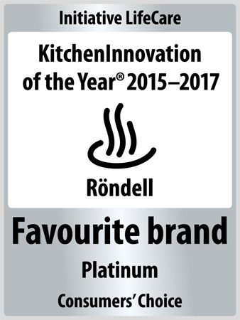 Röndell Favourite brand KITCHEN INNOVATION of the Year 2017