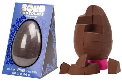 Выпущены первые в мире цельные шоколадные яйца