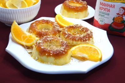 Турецкий десерт из манки