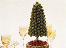 Оливковое новогоднее дерево – рецепт создания оригинальной новогодней елки от Бетти Крокер для украшения вашего Новогоднего стола из оливок