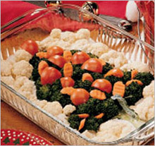Новогоднее ассорти из цветной капусты и кольраби – рецепт для новогоднего стола. Это блюдо будет прекрасной закуской к вашему новогоднему столу