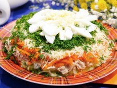 Салат «Хризантема» - рецепт