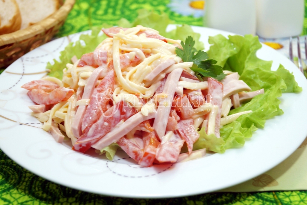 Как сделать салат из мяса и лука