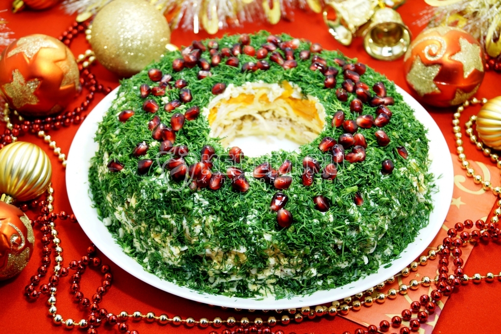 Салат для нового года 2018 рецепты Салат для нового года 2018 рецепты