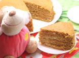 Торт «Медовая новинка». Пошаговый кулинарный рецепт с фотографиями приготовление торта с медом. Фото рецепта