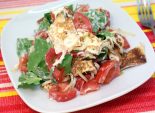 Летний салат с блинчиками. Пошаговый кулинарный рецепт с фотографиями приготовление летнего салата с овощами и блинчиками. Фото рецепта