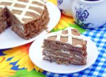 Блинный торт с печенью. Пошаговый кулинарный рецепт с фото приготовления закусочного блинного торта из печеночных блинчиков.