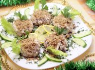 Салат с кальмарами «Шарманка»