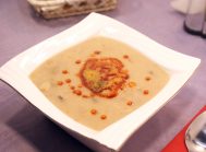 Крем-суп с шампиньонами