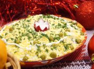 Салат «Нежный» с крабовым мясом
