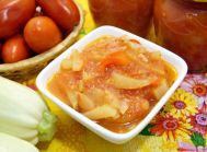 Лечо из кабачков в мультиварке