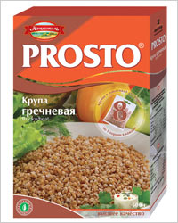 Гречка марки «PROSTO» компании «Ангстрем»