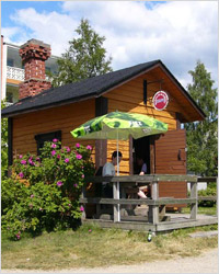 Необычные рестораны Земли - самый маленький ресторан  в мире Kuappi (Финляндия, Ийсалми)