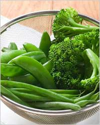 Как приготовить зелёные овощи