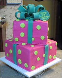 Торт на День рождения: украшение тортов