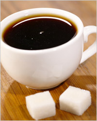 кофе с сахаром