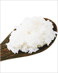 ложка варёного риса