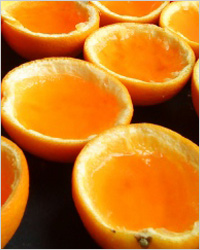 Желе в апельсинах
