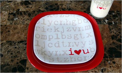 Романтическая посуда