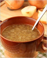 Пиева (узбекский луковый суп)