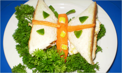 треугольники бутерброды 