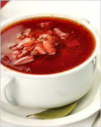 Суп из красной фасоли