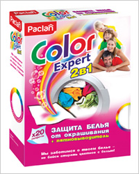 Салфетки для смешанной стирки Paclan Color Expert 2 в 1