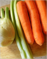 морковь и сельдирей