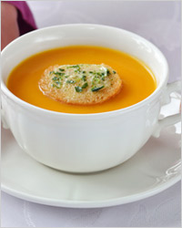 Овощной суп-пюре с тыквой