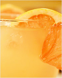Домашний лимонад с апельсином и грейпфрутом