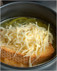 Супы с сыром